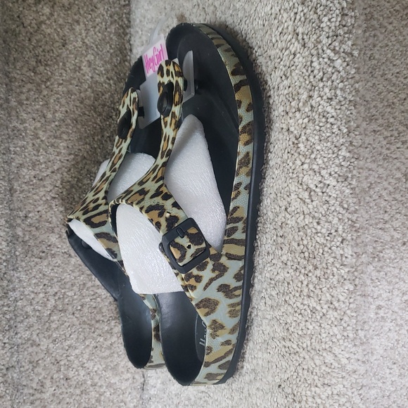 Cheetah print jet ski sandal New Size 6 - Picture 4 of 4